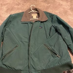 Men’s large L.L bean green slicker
